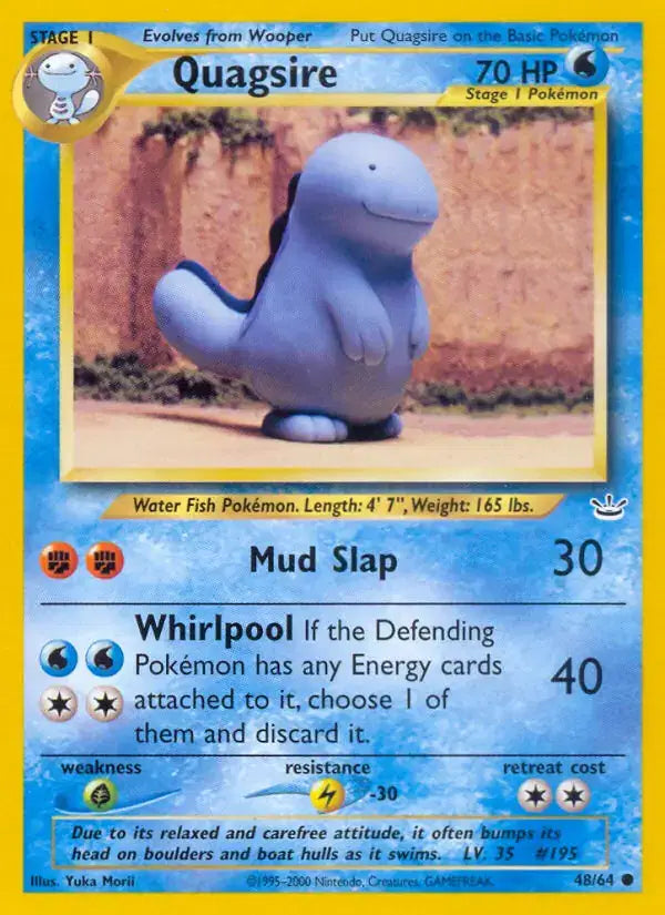 Quagsire - 48/64 - Neo Revelation