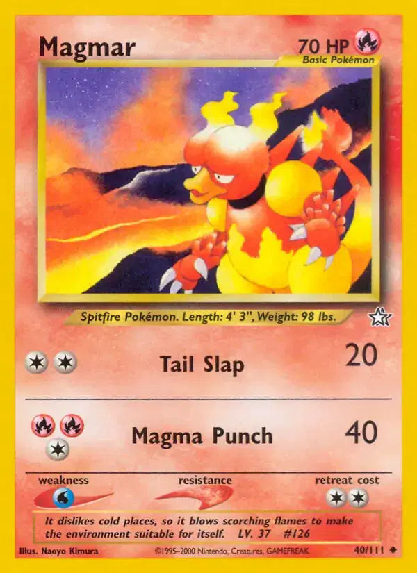 Magmar - 40/111 - Neo Genesis