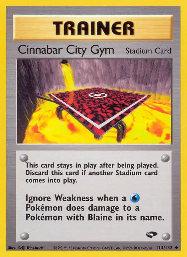 Cinnabar City Gym - 113/132 - Gym Challenge