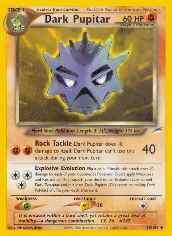 Dark Pupitar - 38/105 - Neo Destiny
