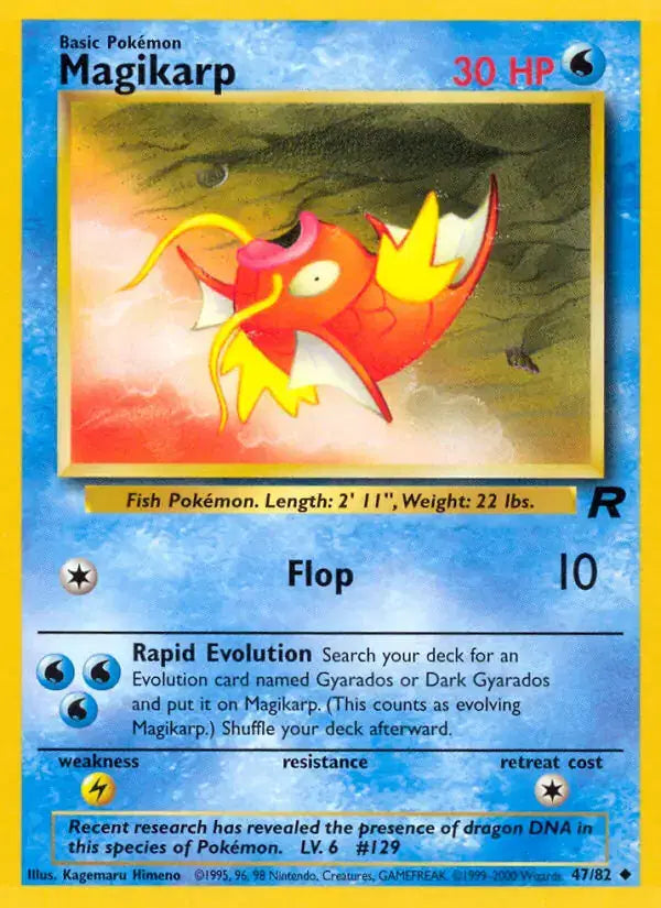Magikarp - 47/82 - Team Rocket