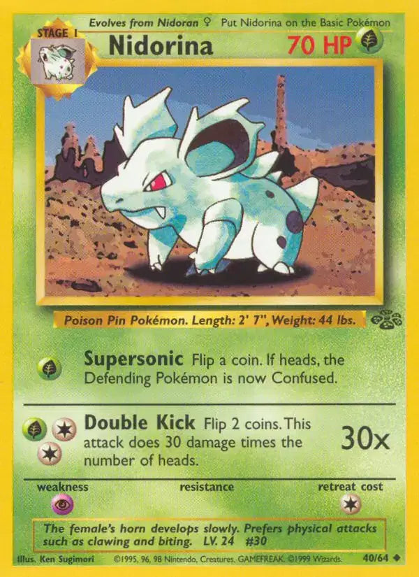 Nidorina - 40/64 - Jungle