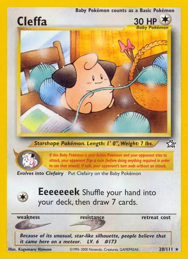 Cleffa - 20/111 - Neo Genesis