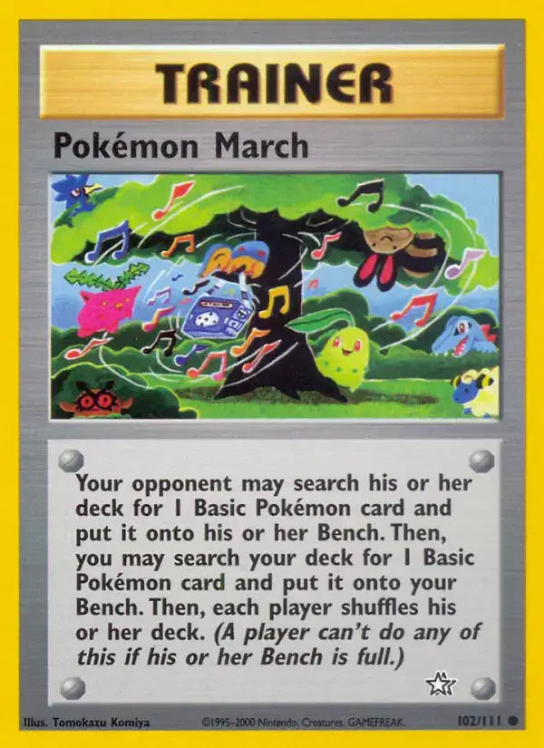 Pokemon March - 102/111 - Neo Genesis
