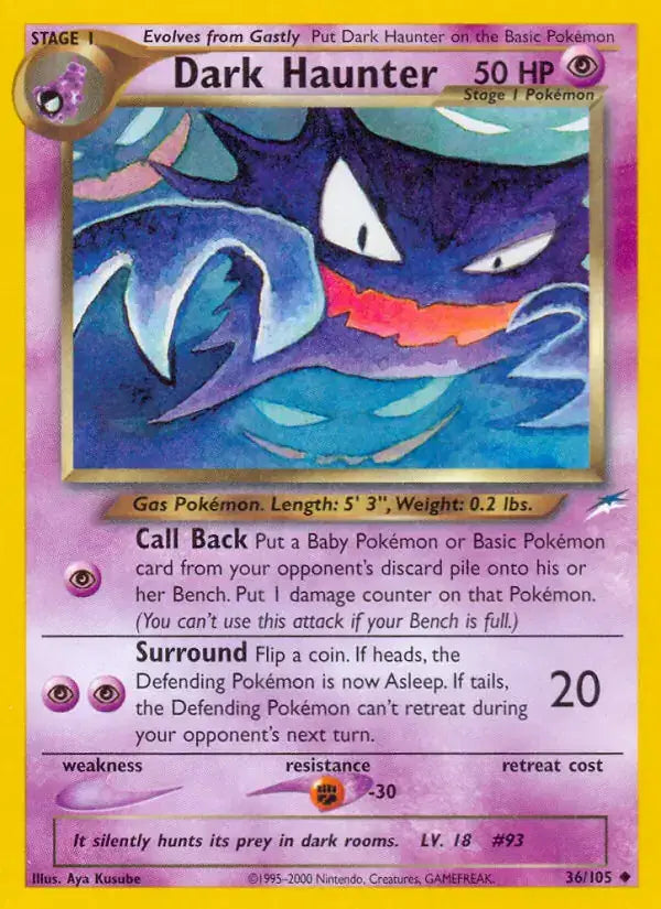 Dark Haunter - 36/105 - Neo Destiny