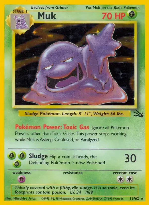Muk - 13/62 - Fossil