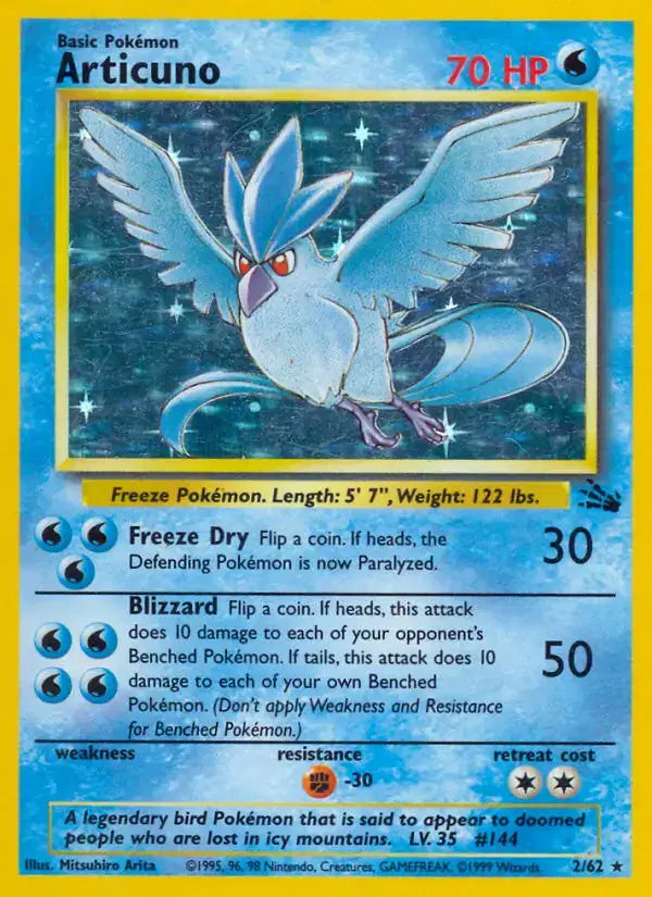 Articuno - 2/62 - Fossil
