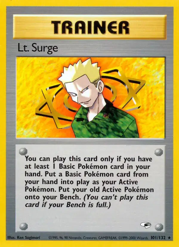 Lt. Surge - 101/132 - Gym Heroes