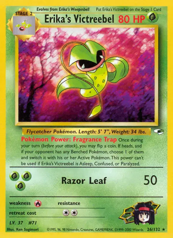Erika's Victreebel - 26/132 - Gym Heroes
