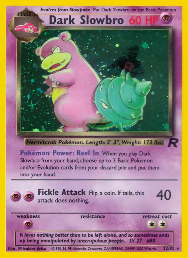 Dark Slowbro - 12/82 - Team Rocket