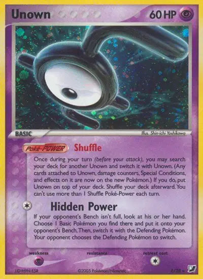 Unown E - E/28 - Unseen Forces