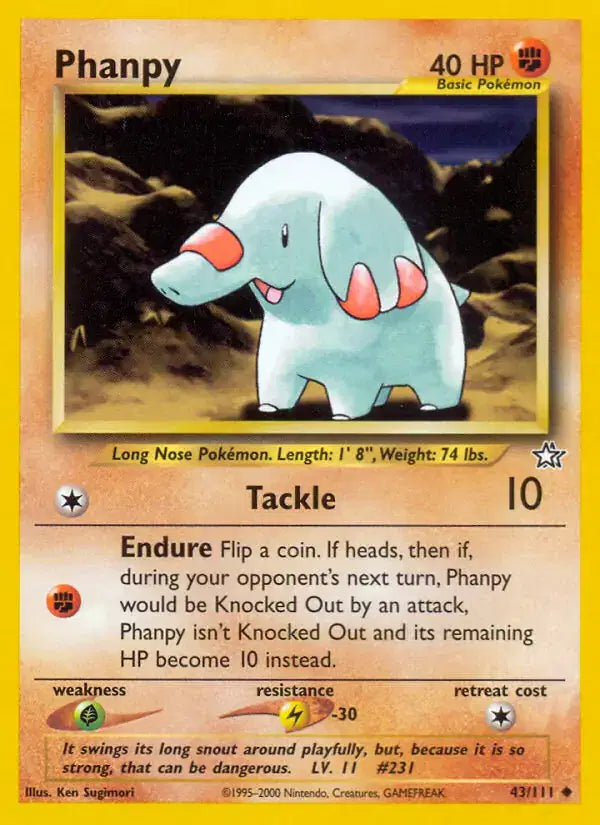Phanpy - 43/111 - Neo Genesis