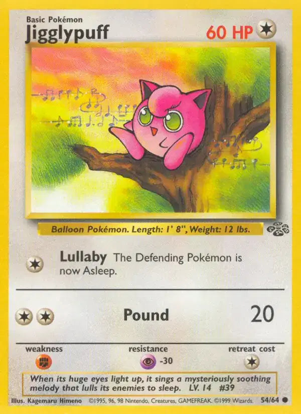 Jigglypuff - 54/64 - Jungle