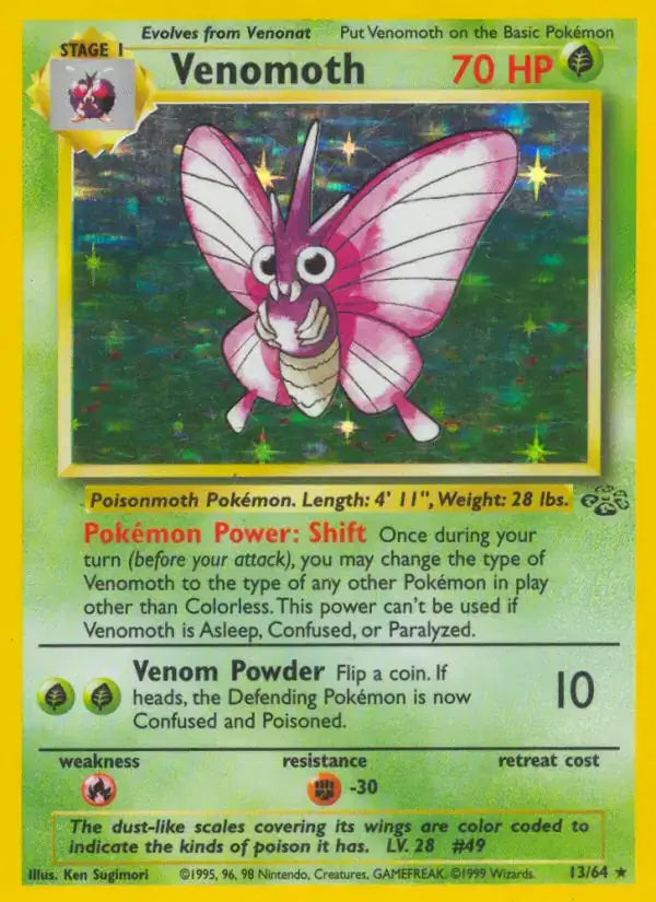 Venomoth - 13/64 - Jungle