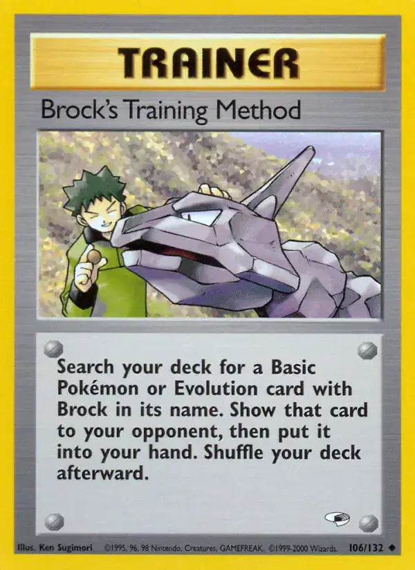 Brock's Training Method - 106/132 - Gym Heroes