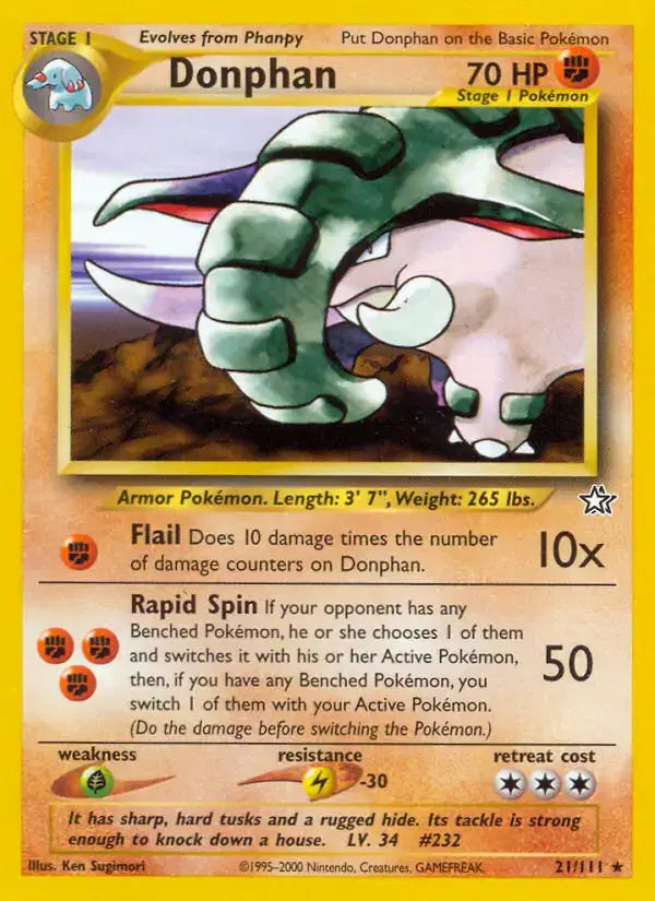 Donphan - 21/111 - Neo Genesis