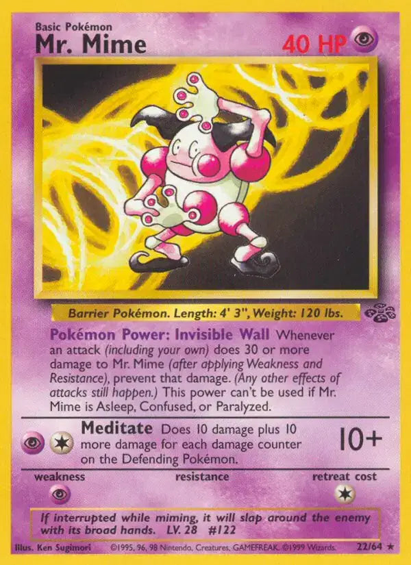 Mr. Mime - 22/64 - Jungle