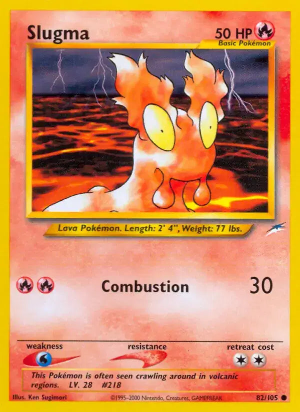 Slugma - 82/105 - Neo Destiny