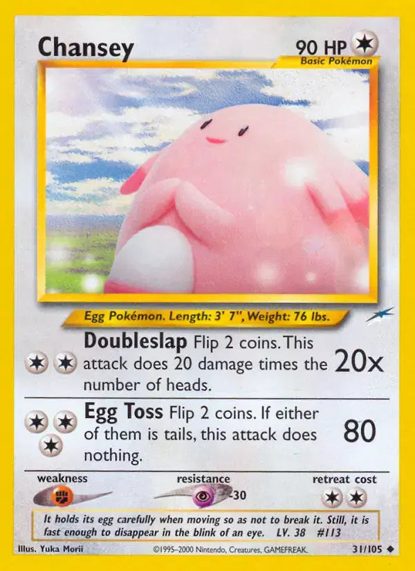 Chansey - 31/105 - Neo Destiny