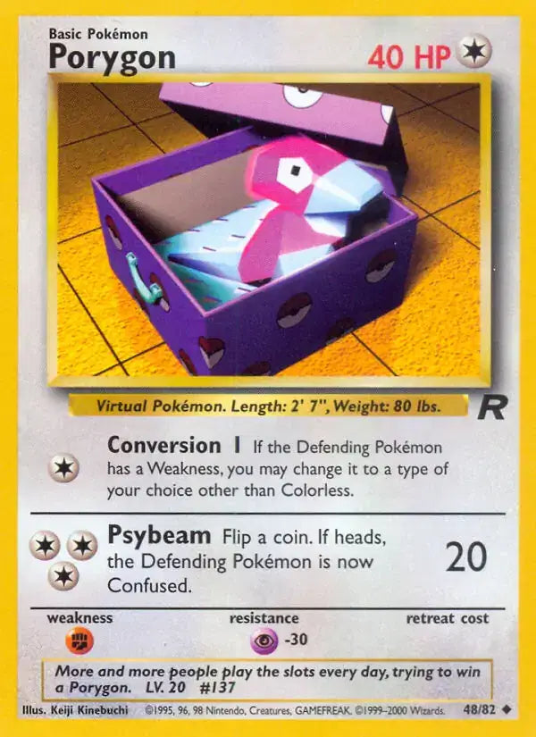 Porygon - 48/82 - Team Rocket