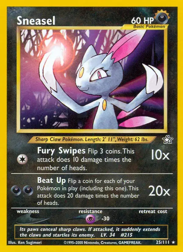 Sneasel - 25/111 - Neo Genesis
