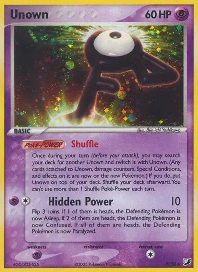 Unown F - F/28 - Unseen Forces
