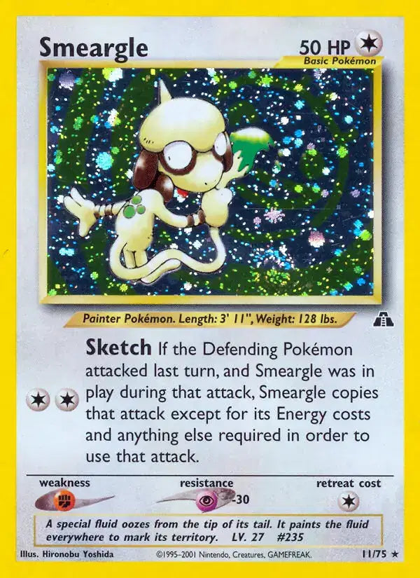 Smeargle - 11/75 - Neo Discovery