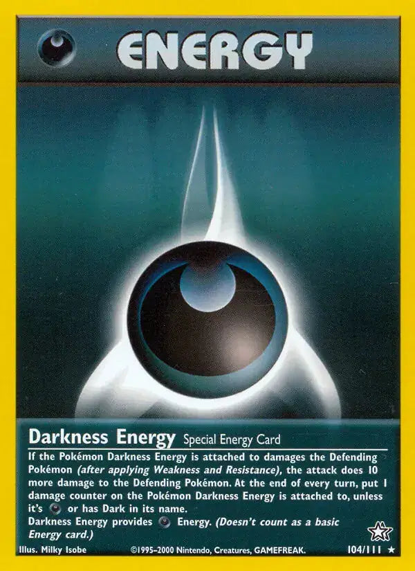 Darkness Energy - 104/111 - Neo Genesis