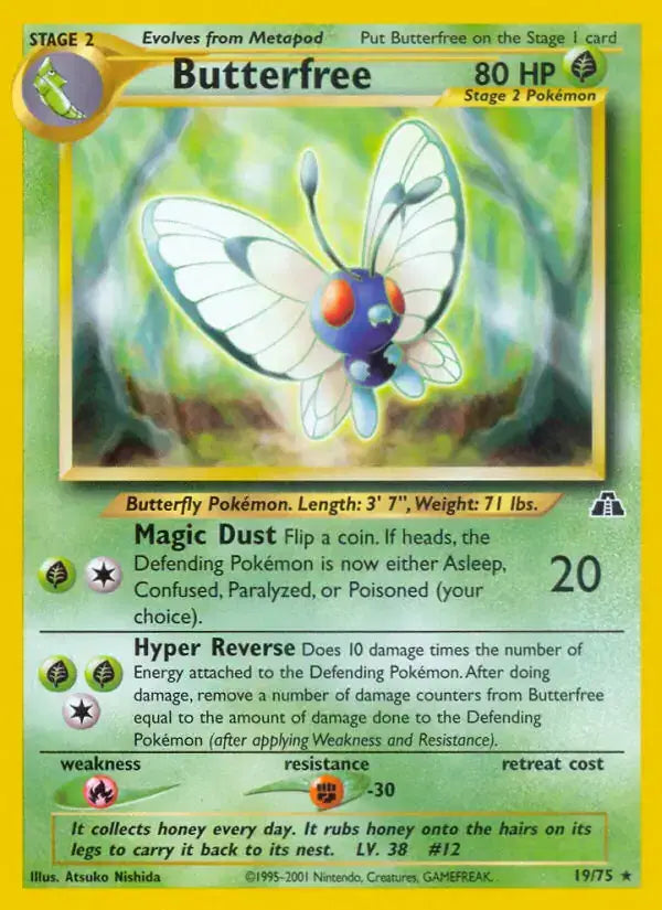 Butterfree - 19/75 - Neo Discovery