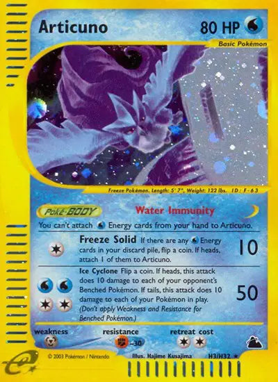 Articuno - H3 - Skyridge