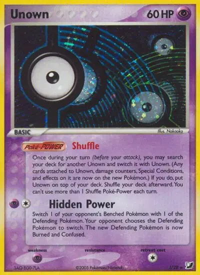 Unown I - I/28 - Unseen Forces
