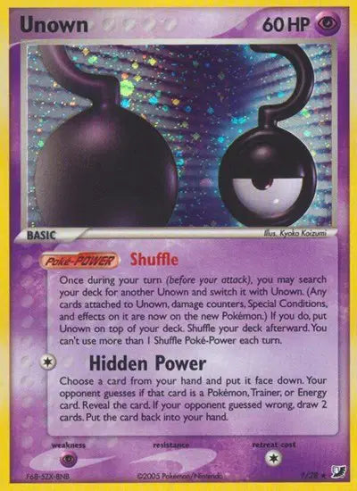 Unown ? - ?/28 - Unseen Forces