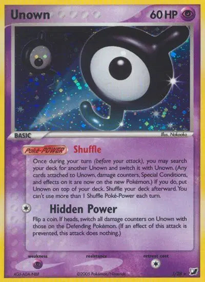 Unown J - J/28 - Unseen Forces