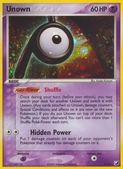 Unown P - P/28 - Unseen Forces