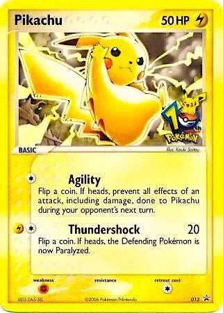 Pikachu - 012 - 10th Anniversary - Miscellaneous