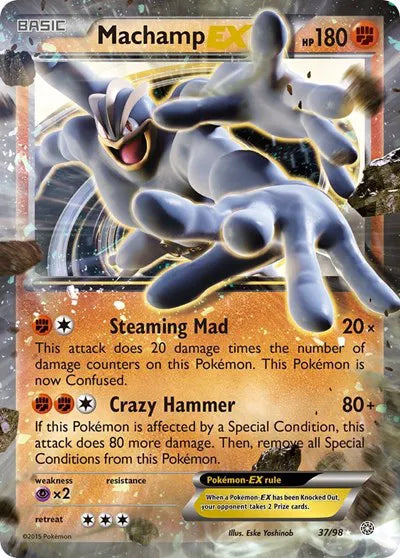 Machamp EX - 37/98 Ancient Origins