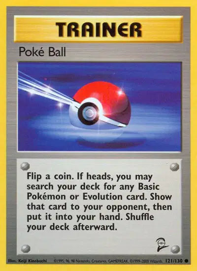 Poke Ball - 121/130 - Base Set 2
