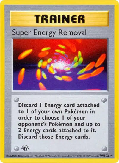 Super Energy Removal - 79/102 - 1st Edittion - Base Set