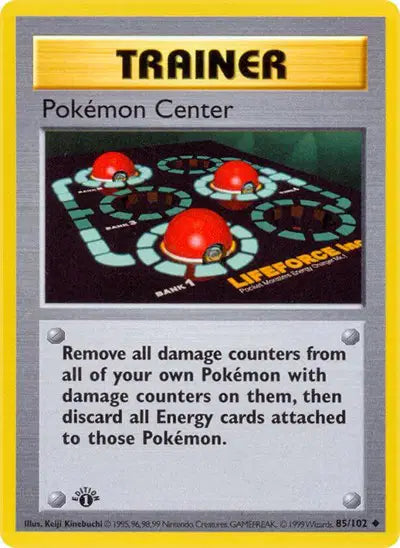 Pokemon Center - 85/102 - 1st Edittion - Base Set