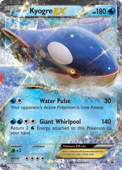 Kyogre EX - XY41 - XY Promo