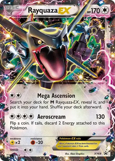 Rayquaza EX - XY69 - XY Promo