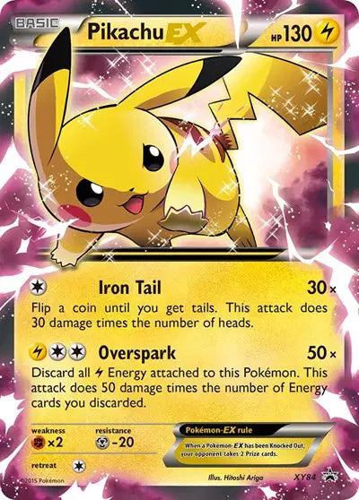 Pikachu EX - XY84 - XY Promo