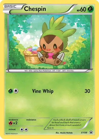 Chespin - XY88 - XY Promo
