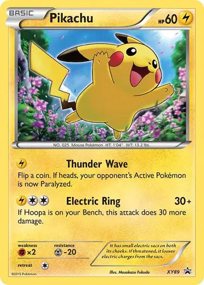 Pikachu - XY89 - XY Promo