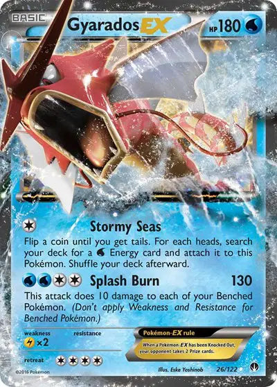 Gyarados EX - 26/122 - BREAKpoint