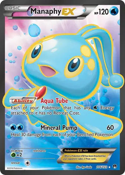 Manaphy EX - 116/122 - BREAKpoint