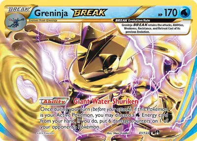 Greninja BREAK - 41/122 - BREAKpoint