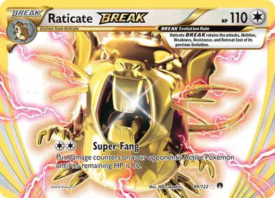 Raticate BREAK - 89/122 - BREAKpoint