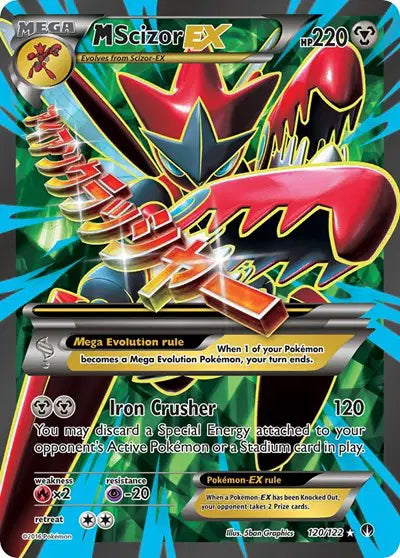 M Scizor EX - 120/122 - BREAKpoint