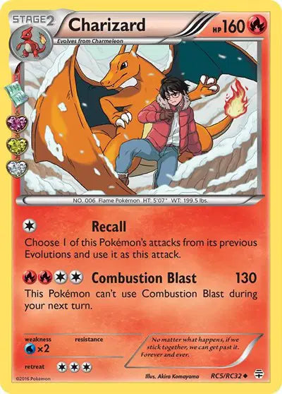 Charizard - RC5/RC32 - Radiant Collection